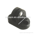 Plastic clamp for bracket for conveyor components